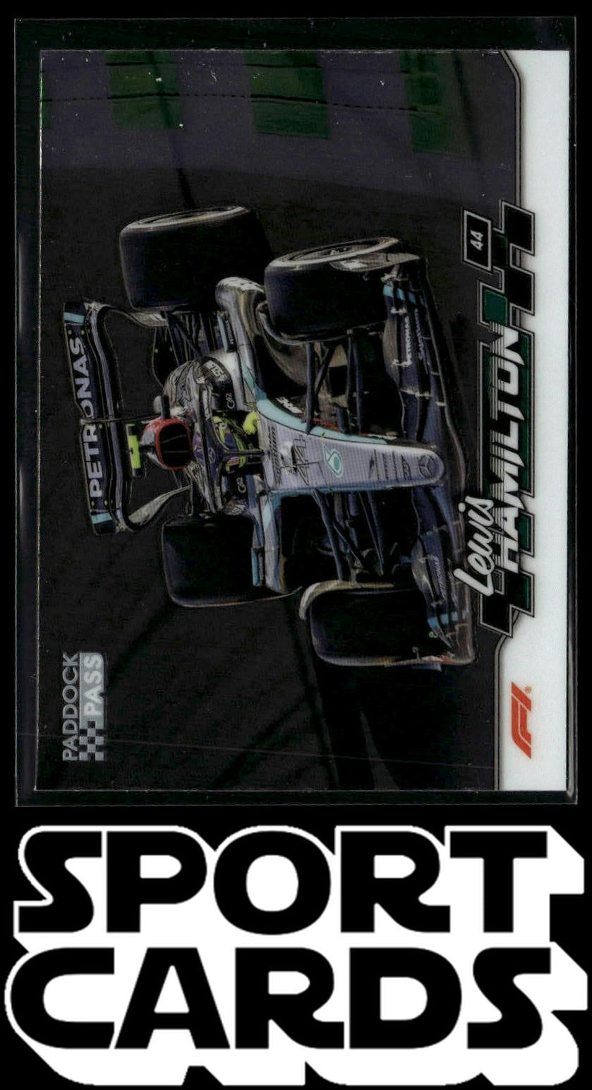 2024 Topps Paddock Pass Formula 1 #36 Lewis Hamilton Chrome SportCards.com