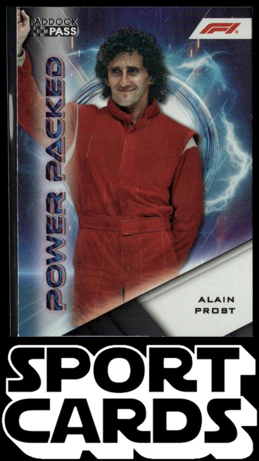 2024 Topps Paddock Pass Formula 1 #PP-24 Alain Prost Power Packed SportCards.com