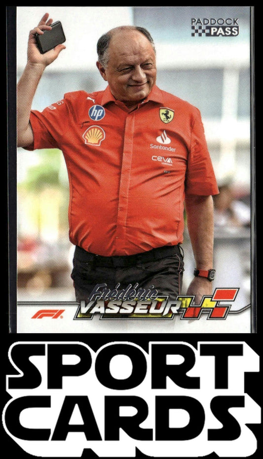 2024 Topps Paddock Pass Formula 1 #75 Frédéric Vasseur SportCards.com