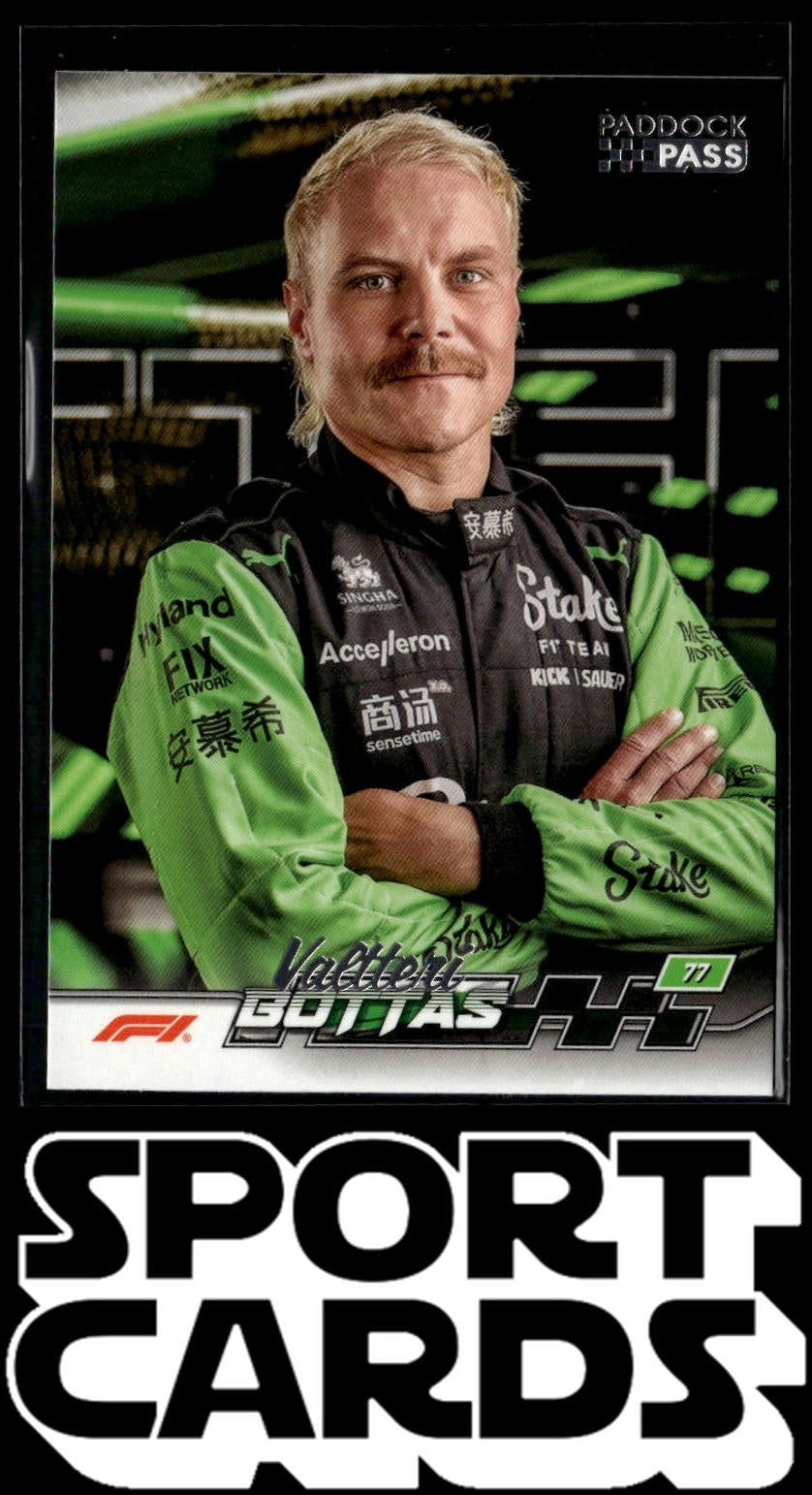 2024 Topps Paddock Pass Formula 1 #63 Valtteri Bottas SportCards.com