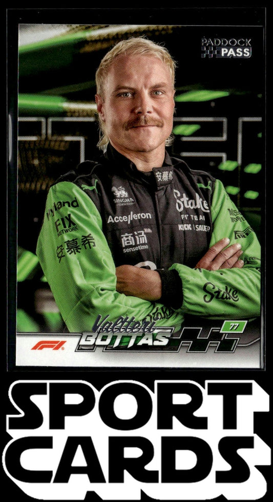 2024 Topps Paddock Pass Formula 1 #63 Valtteri Bottas SportCards.com