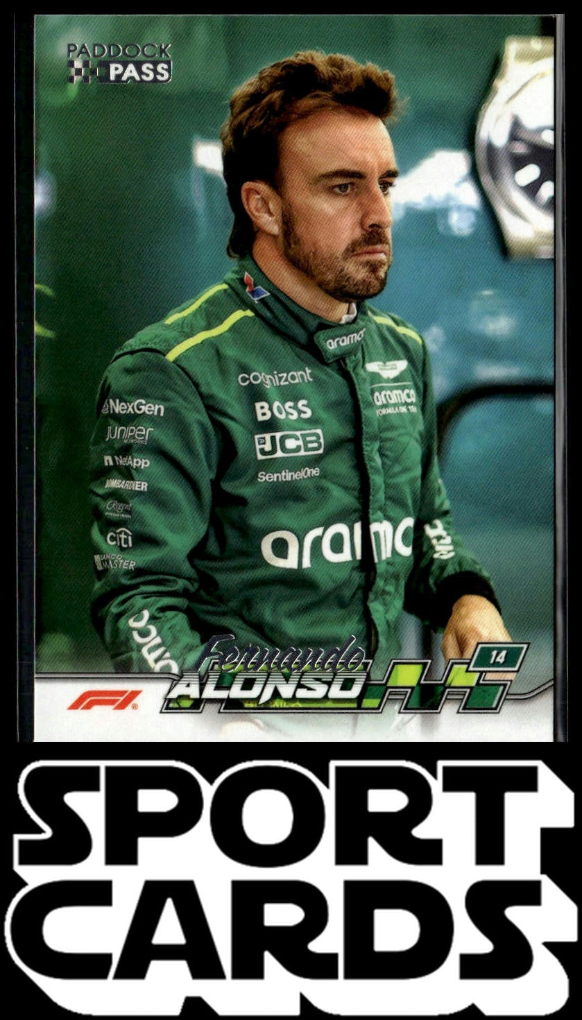 2024 Topps Paddock Pass Formula 1 #11a Fernando Alonso SportCards.com