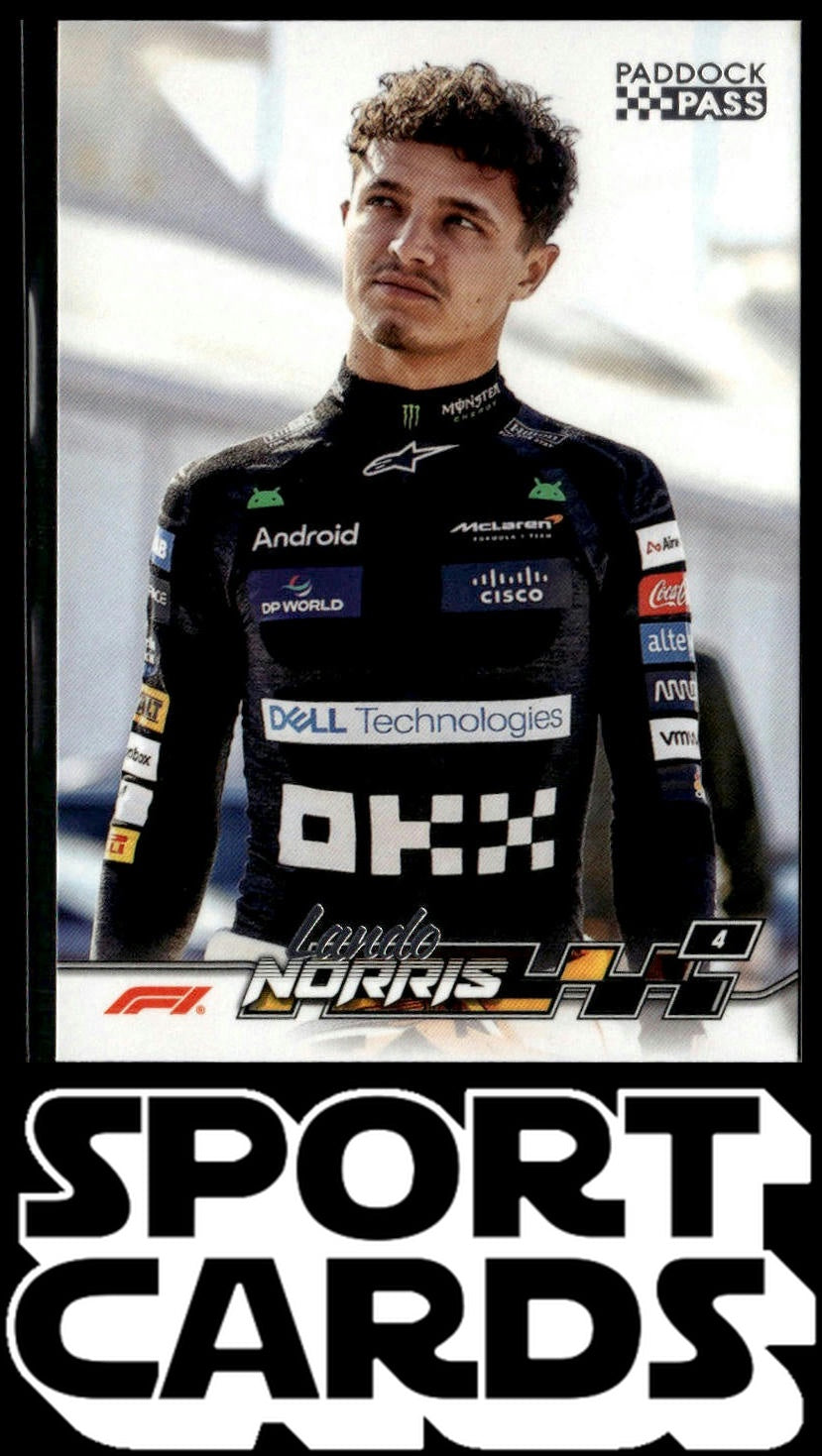 2024 Topps Paddock Pass Formula 1 #7a Lando Norris SportCards.com