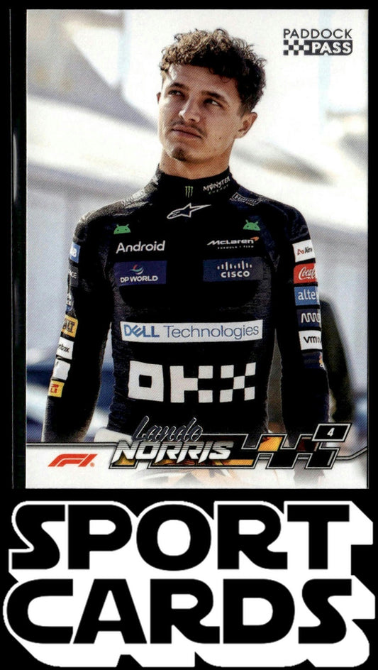 2024 Topps Paddock Pass Formula 1 #7a Lando Norris SportCards.com