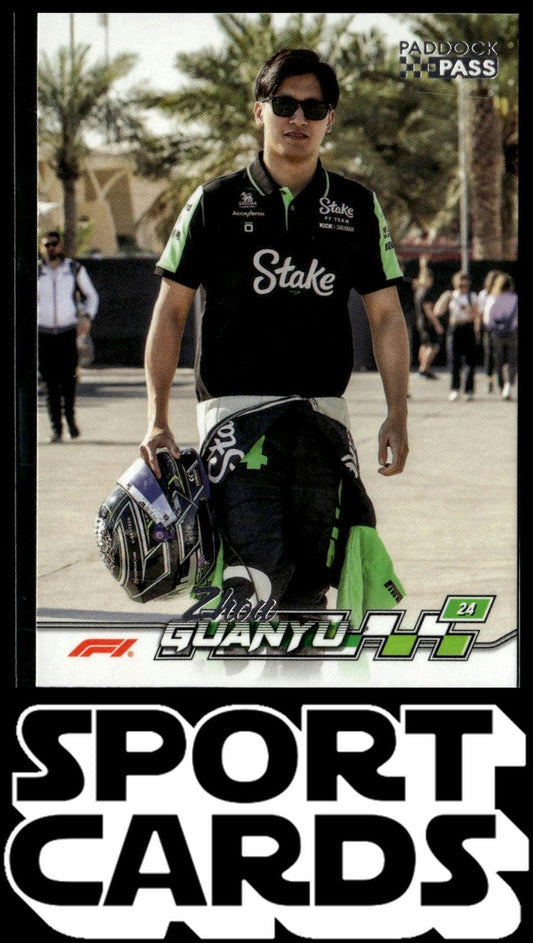 2024 Topps Paddock Pass Formula 1 #14a Zhou Guanyu SportCards.com