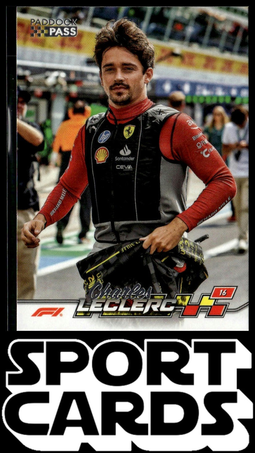 2024 Topps Paddock Pass Formula 1 #3b Charles Leclerc SportCards.com
