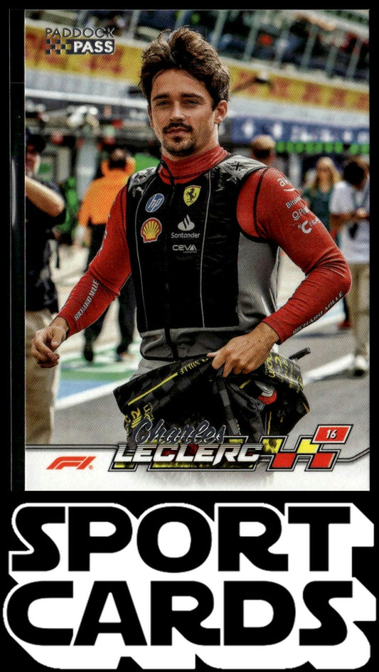 2024 Topps Paddock Pass Formula 1 #3b Charles Leclerc SportCards.com