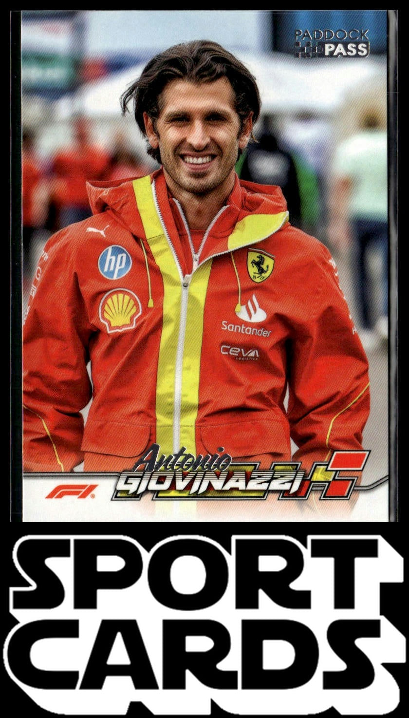 2024 Topps Paddock Pass Formula 1 #22 Antonio Giovinazzi SportCards.com