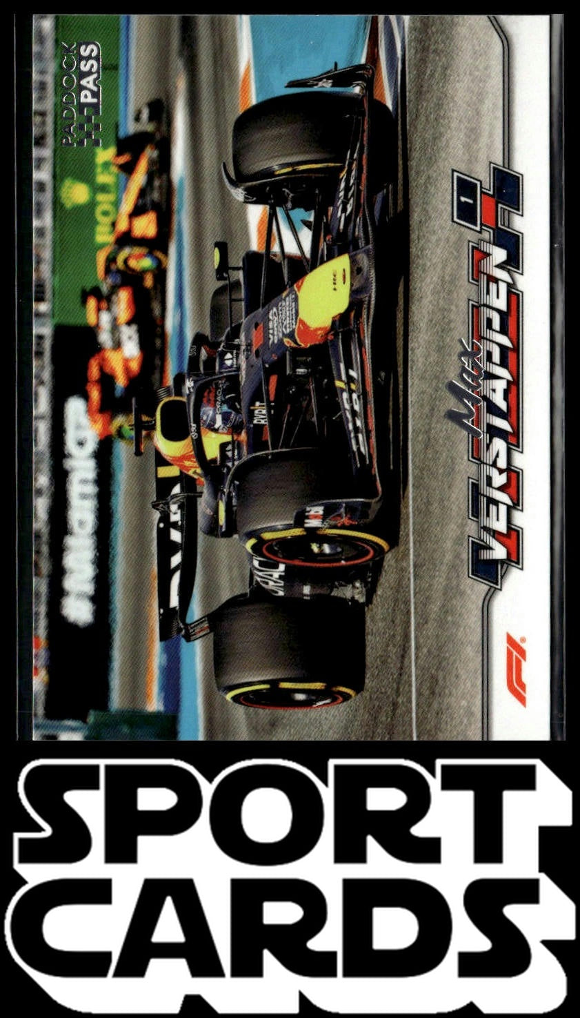 2024 Topps Paddock Pass Formula 1 #31 Max Verstappen Sepia SportCards.com