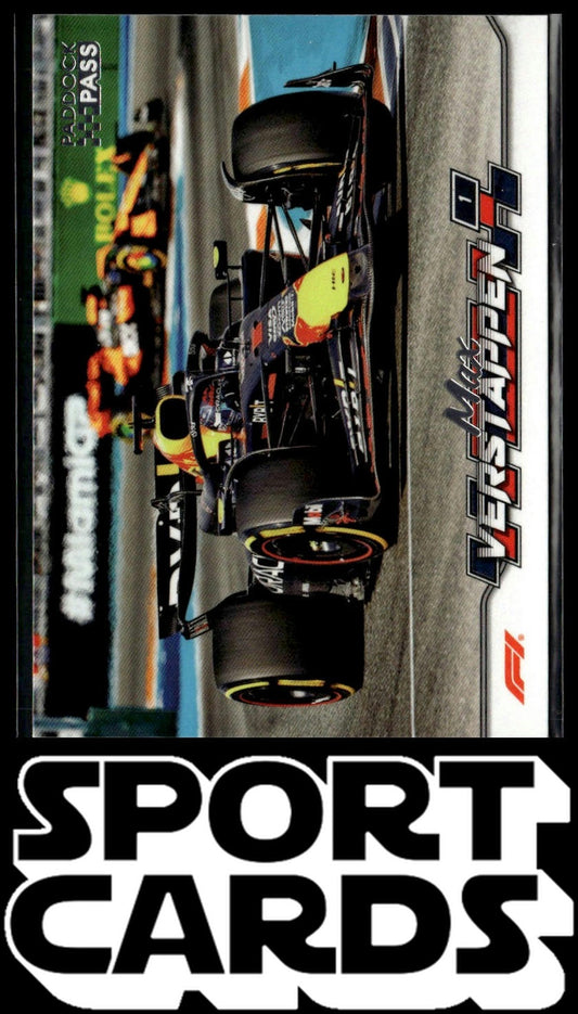 2024 Topps Paddock Pass Formula 1 #31 Max Verstappen Sepia SportCards.com