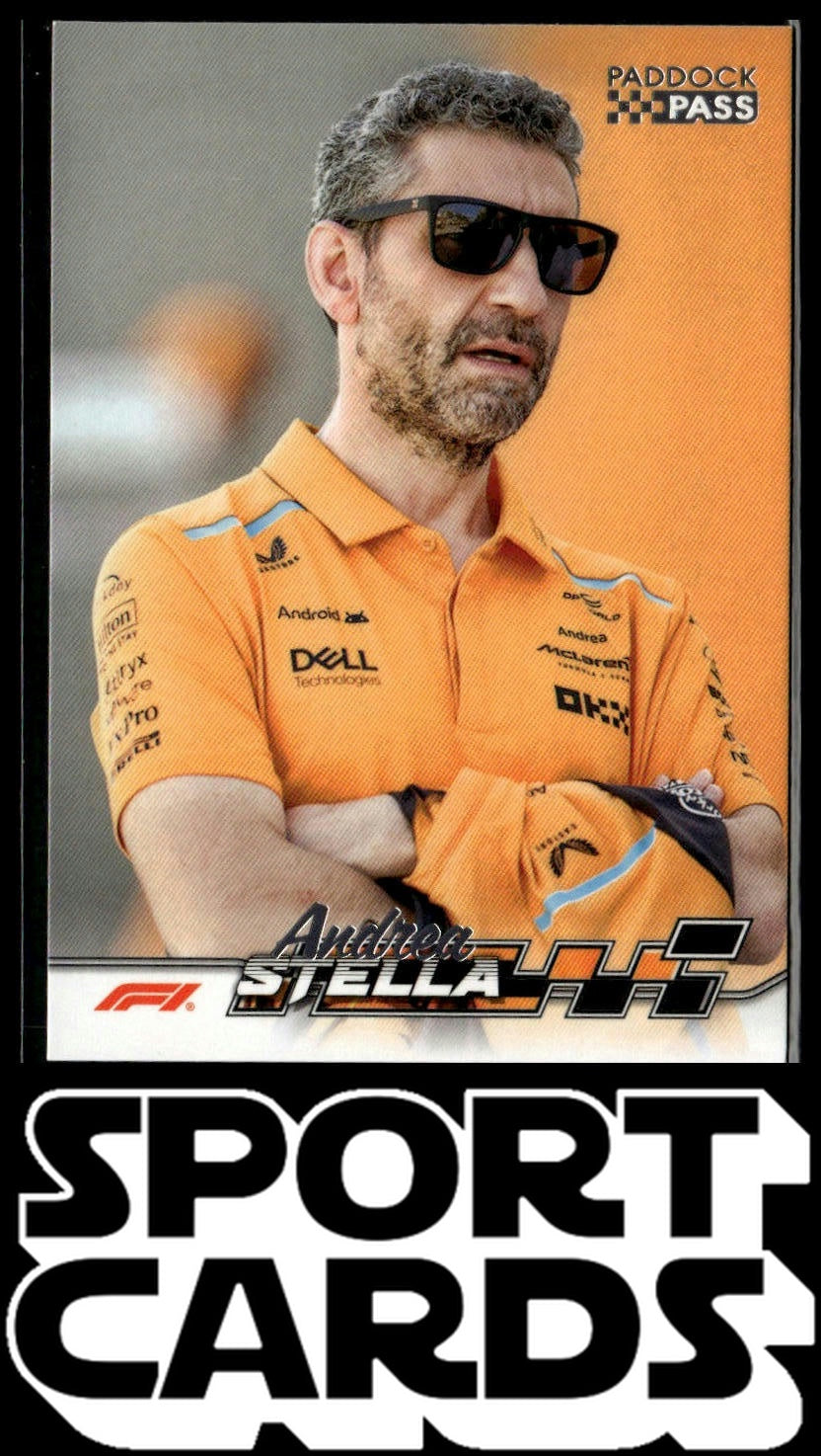 2024 Topps Paddock Pass Formula 1 #76 Andrea Stella SportCards.com