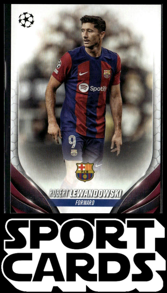 2023-24 Topps UEFA Club Competitions #11 Robert Lewandowski SportCards.com