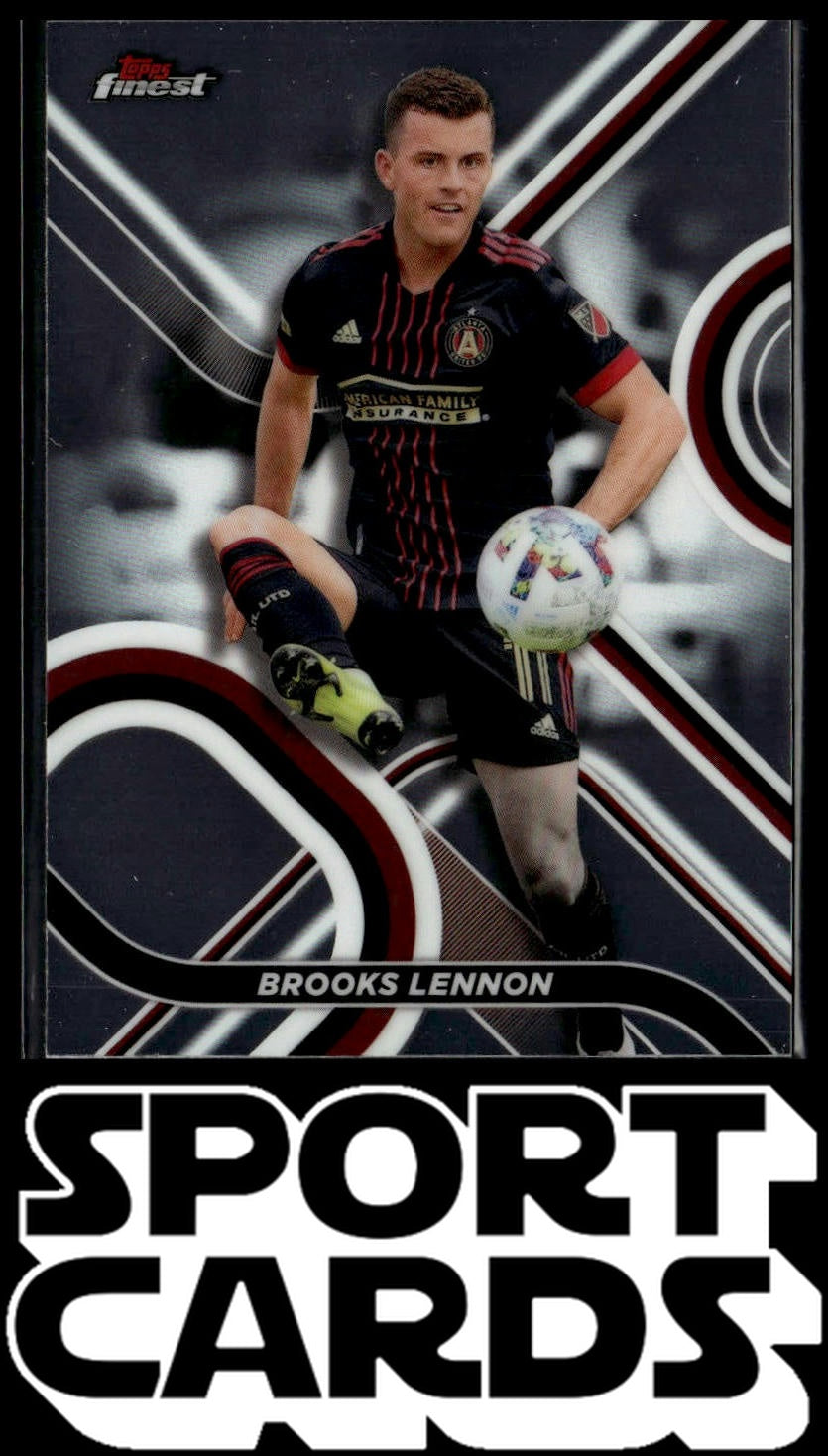 2022 Finest MLS #93 Brooks Lennon Refractor SportCards.com