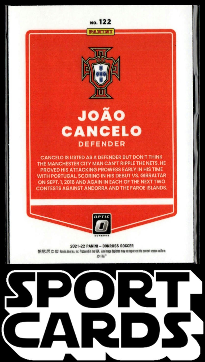2021-22 Donruss #122 Joao Cancelo Optic SportCards.com