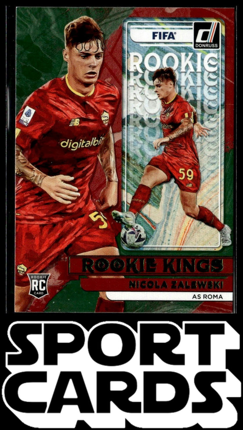 2022-23 Donruss #19 Nicola Zalewski Rookie Kings Green SportCards.com