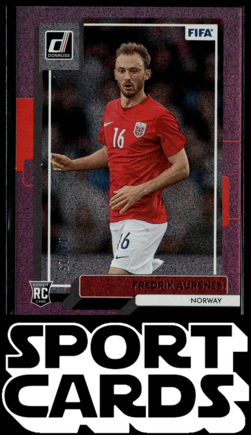 2022-23 Donruss #85 Fredrik Aursnes Red #/99 SportCards.com