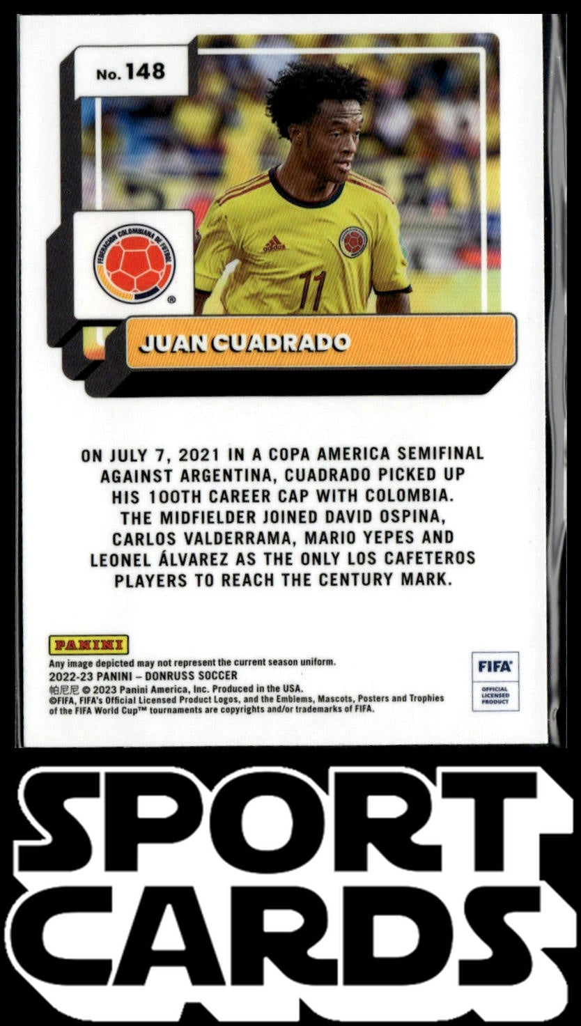 2022-23 Donruss #148 Juan Cuadrado Optic SportCards.com