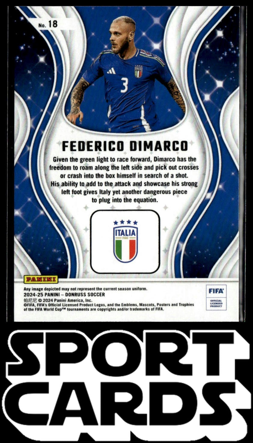 2024-25 Donruss #18 Federico Dimarco Magicians SportCards.com