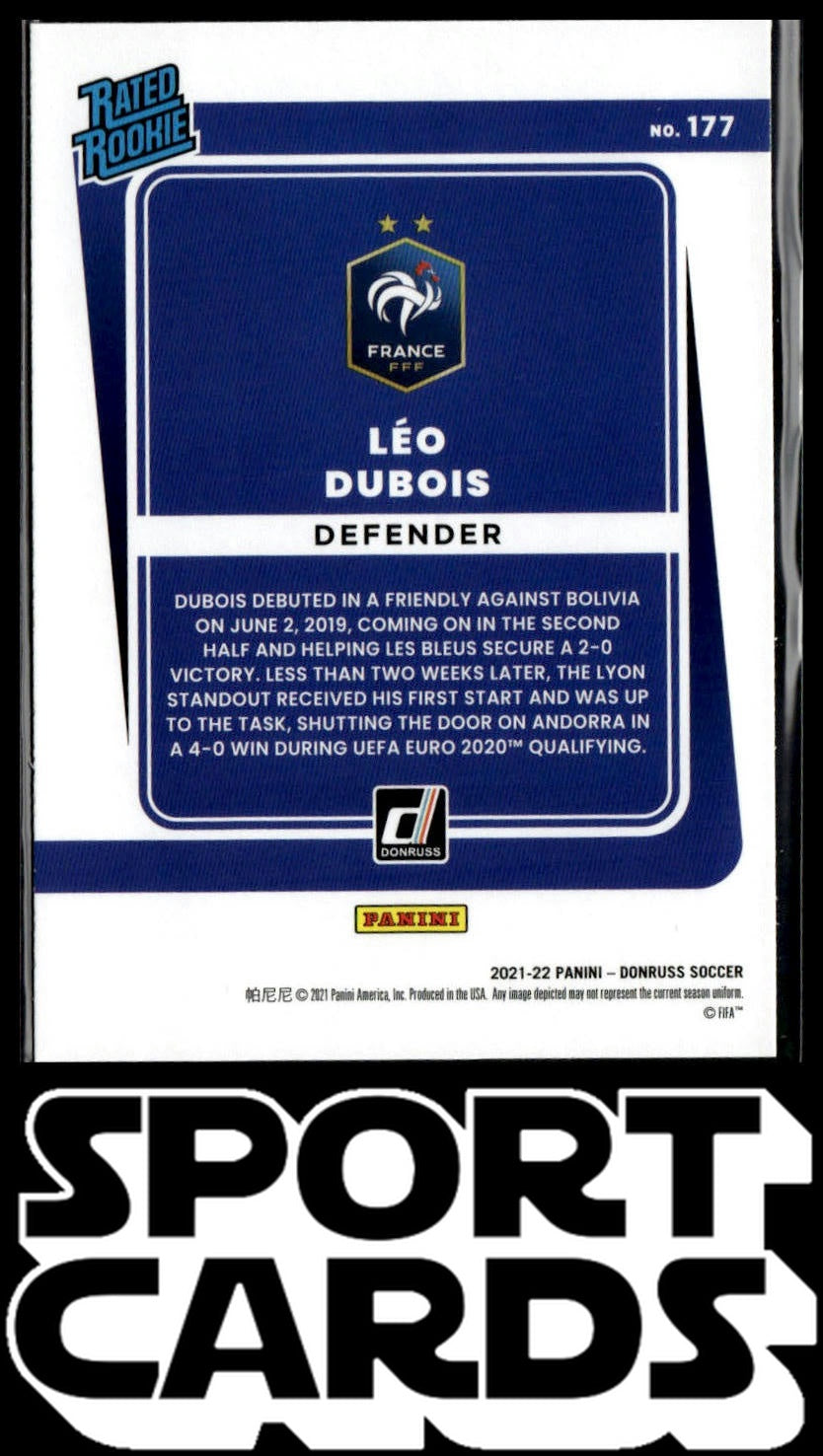 2021-22 Donruss #177 Leo Dubois SportCards.com