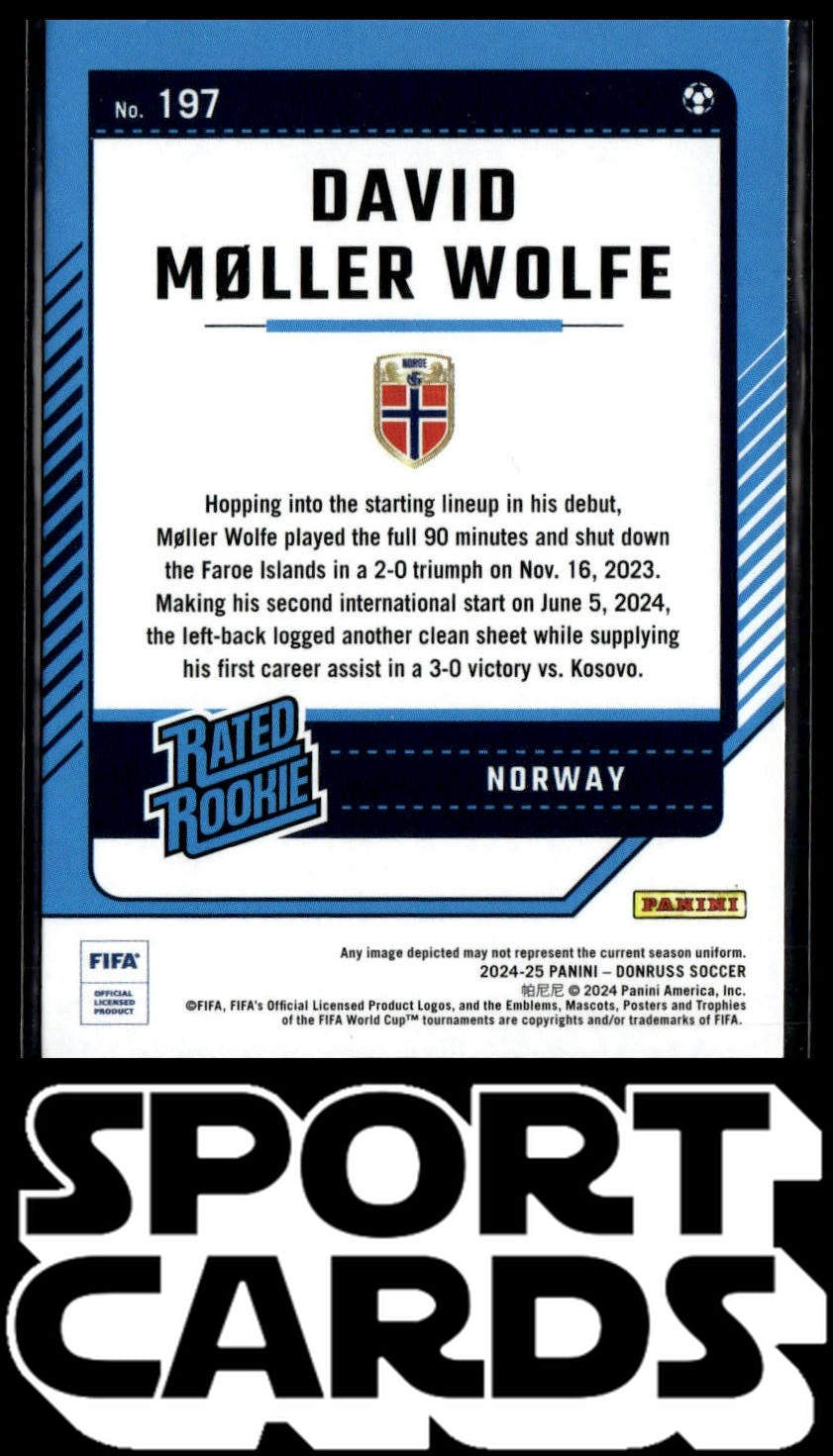 2024-25 Donruss #197 David Moller Wolfe SportCards.com