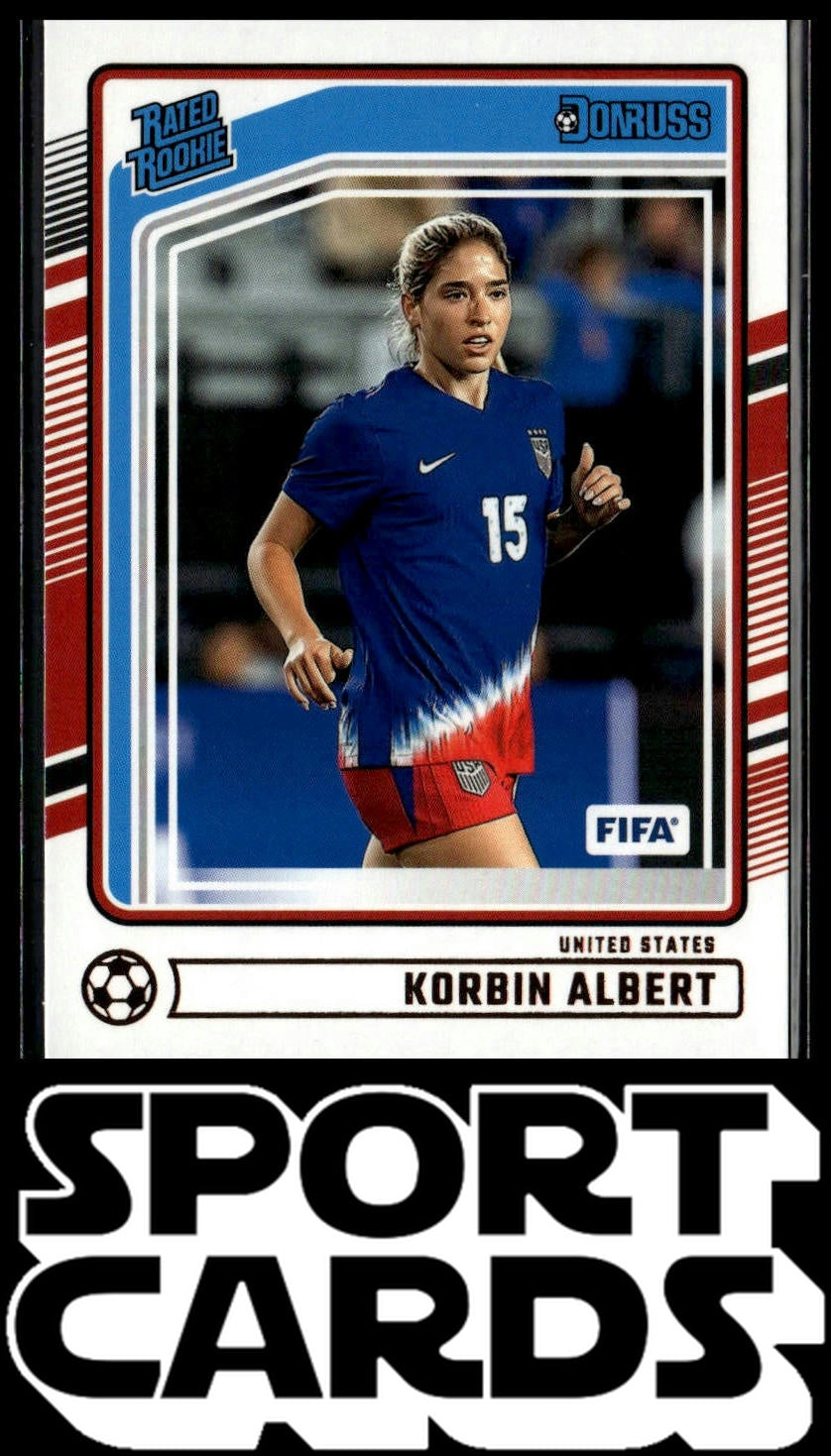 2024-25 Donruss #187 Korbin Albert SportCards.com