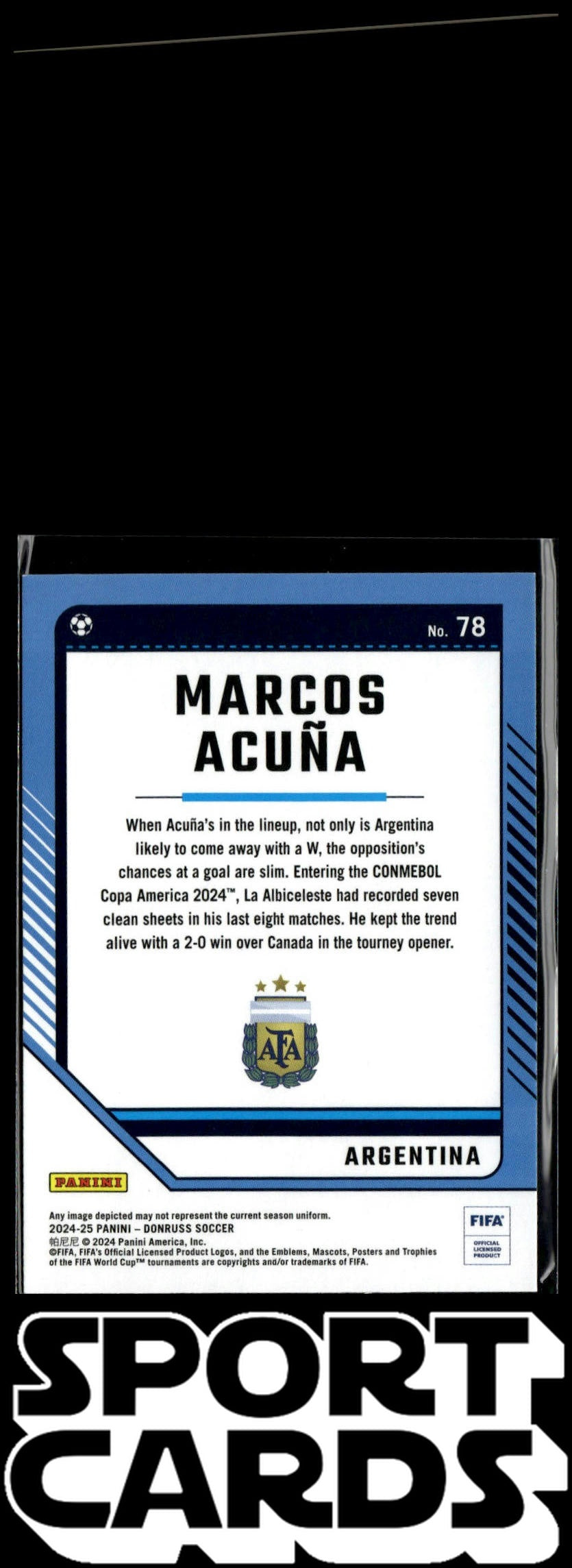 2024-25 Donruss #78 Marcos Acuna SportCards.com