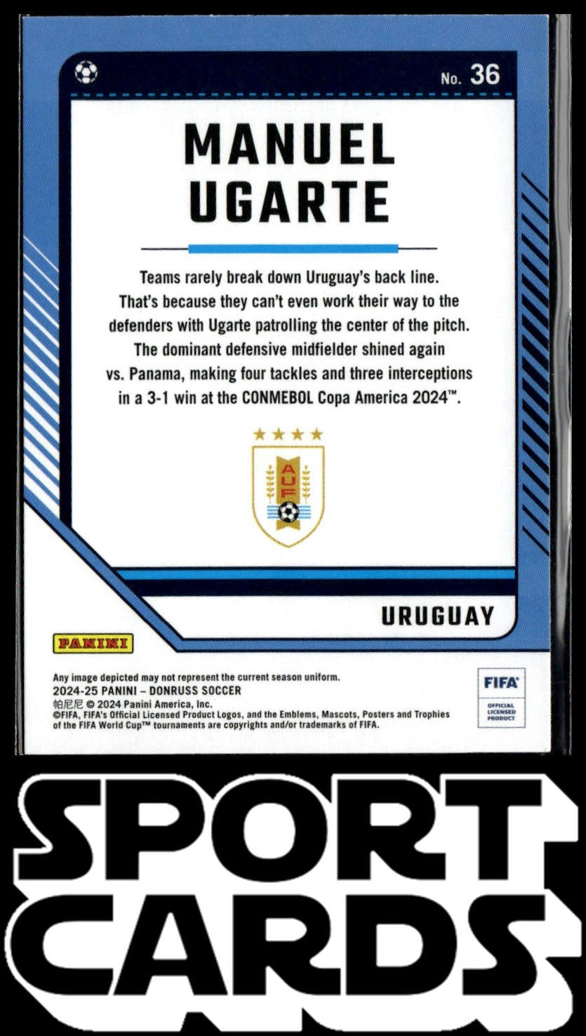 2024-25 Donruss #36 Manuel Ugarte SportCards.com