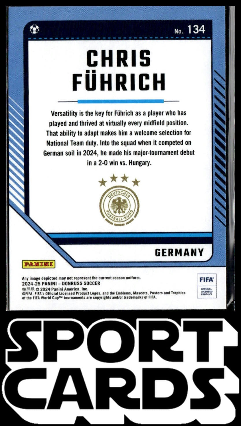 2024-25 Donruss #134 Chris Fuhrich SportCards.com