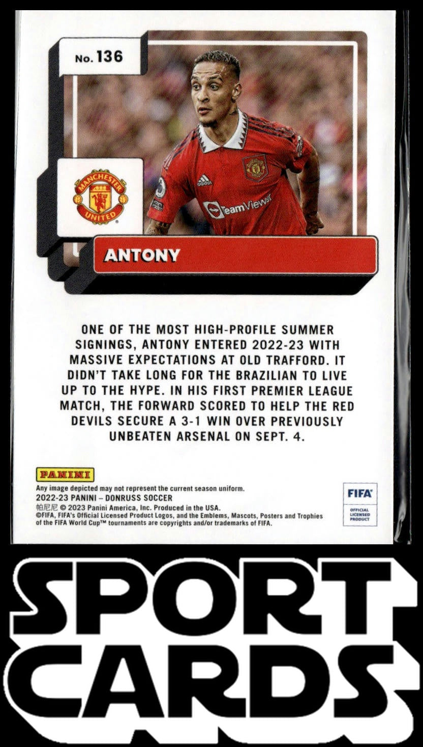 2022-23 Donruss #136 Antony SportCards.com