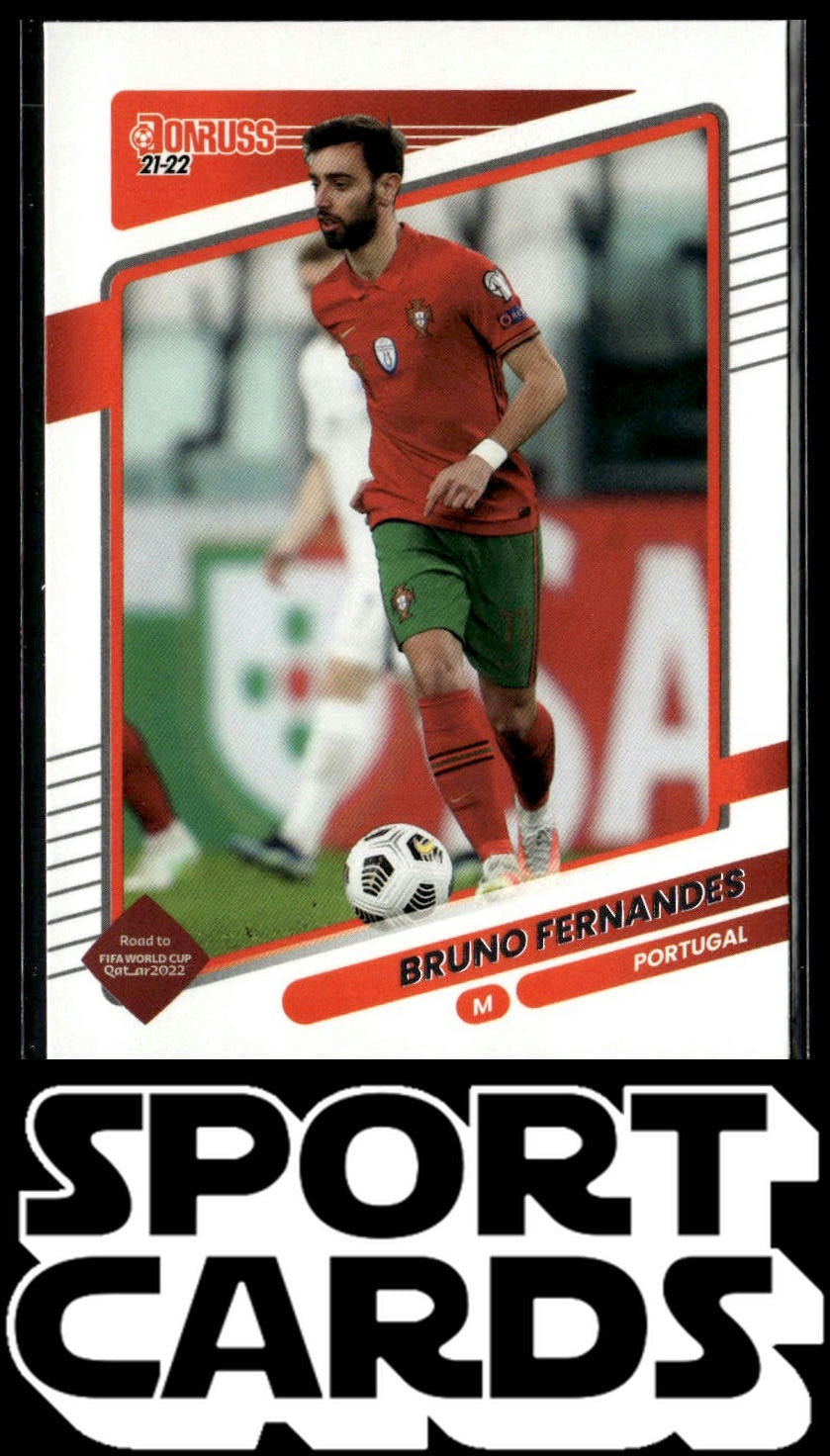 2021-22 Donruss #118 Bruno Fernandes SportCards.com