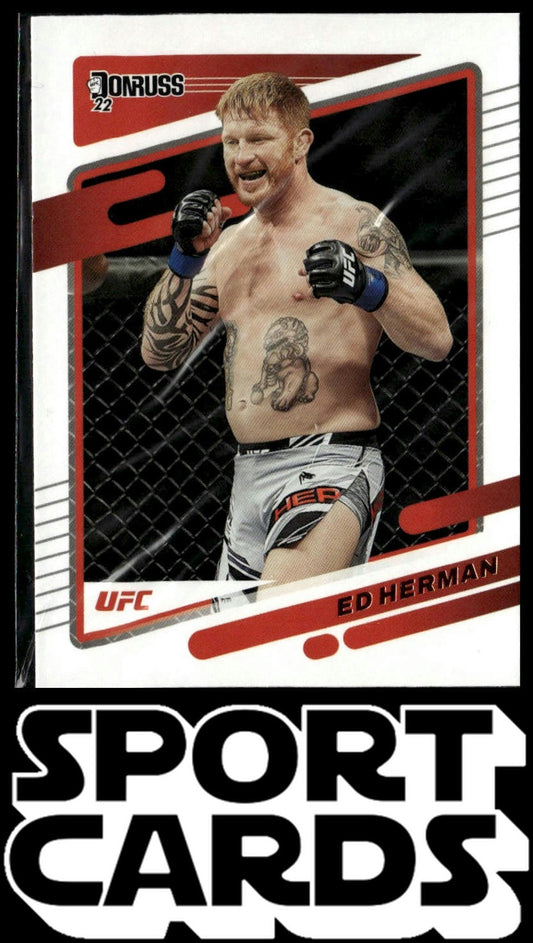 2022 Donruss UFC #192 Ed Herman SportCards.com