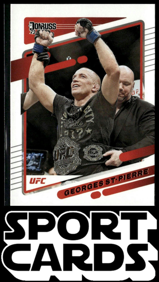 2022 Donruss UFC #169 Georges St-Pierre SportCards.com