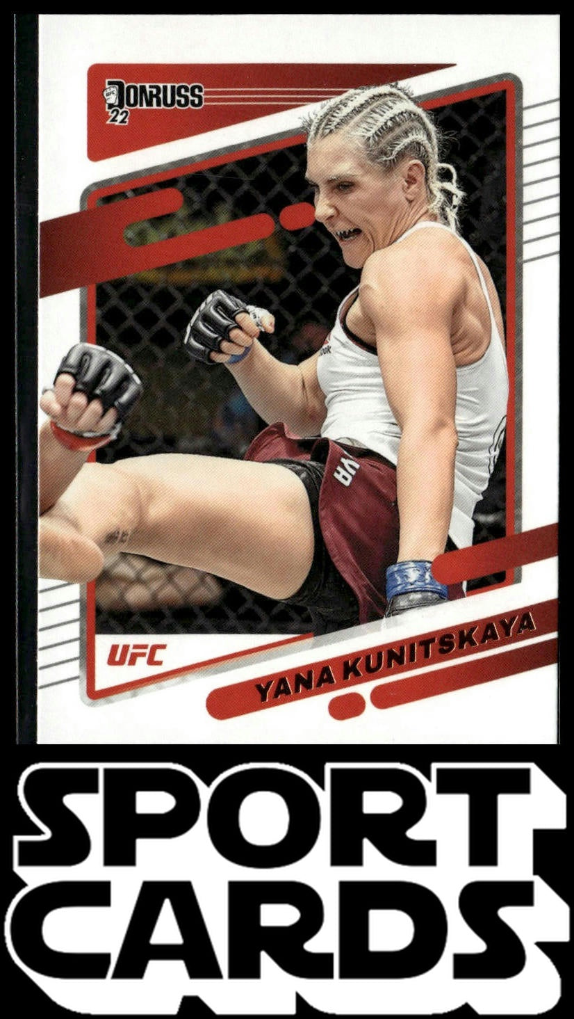 2022 Donruss UFC #112 Yana Kunitskaya SportCards.com