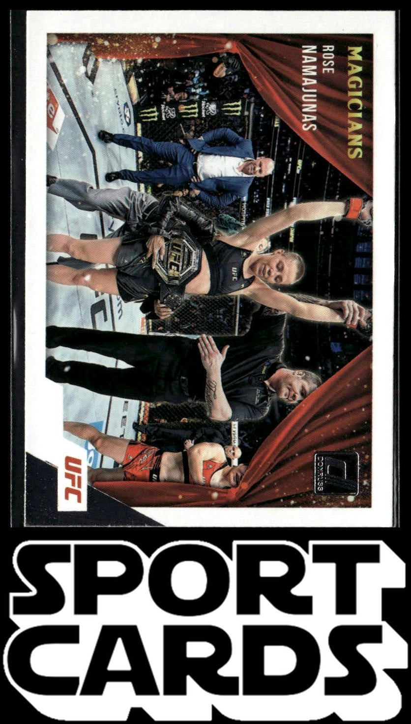 2022 Donruss UFC #10 Rose Namajunas Magicians SportCards.com