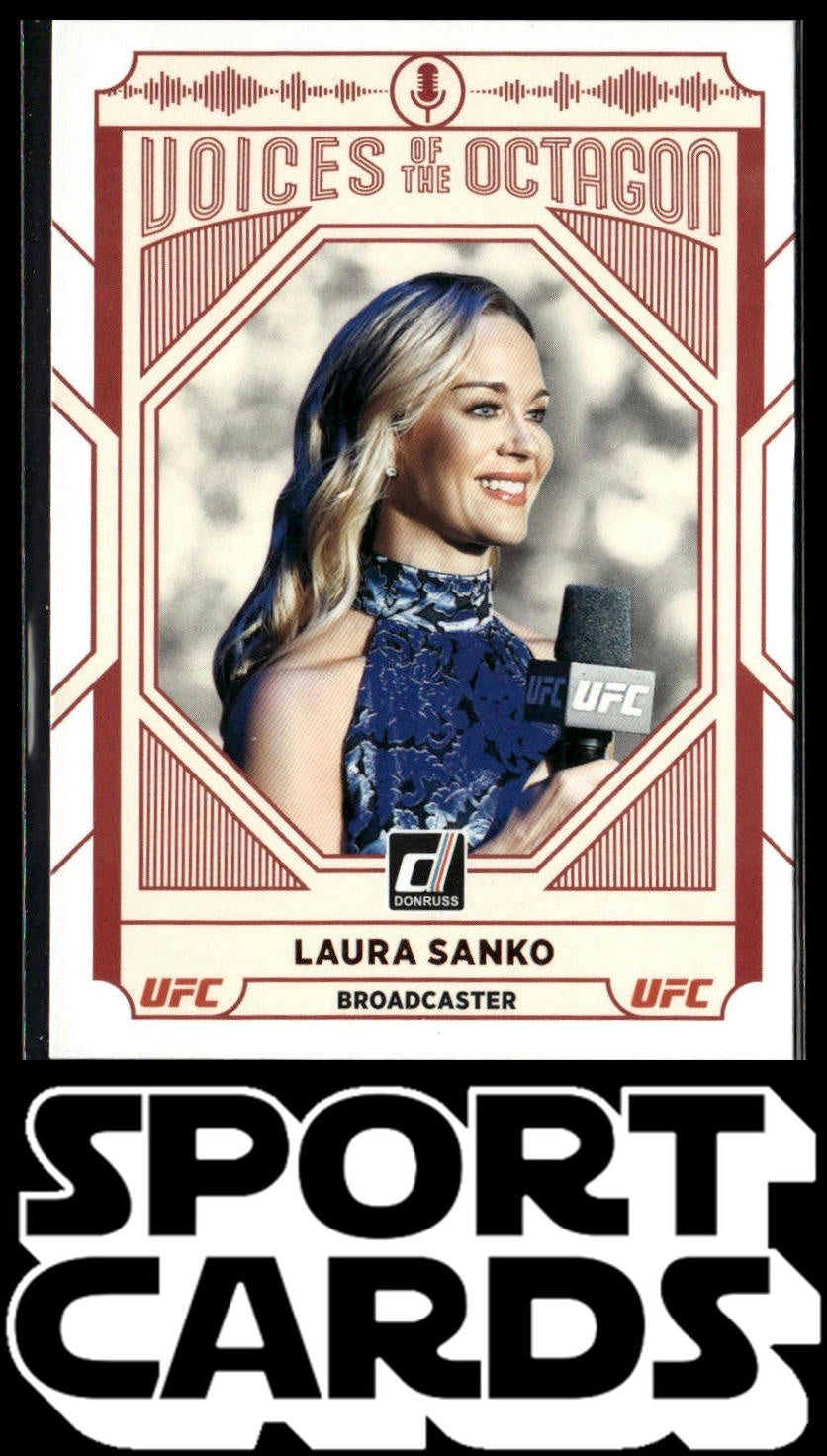 2022 Donruss UFC #224 Laura Sanko SportCards.com