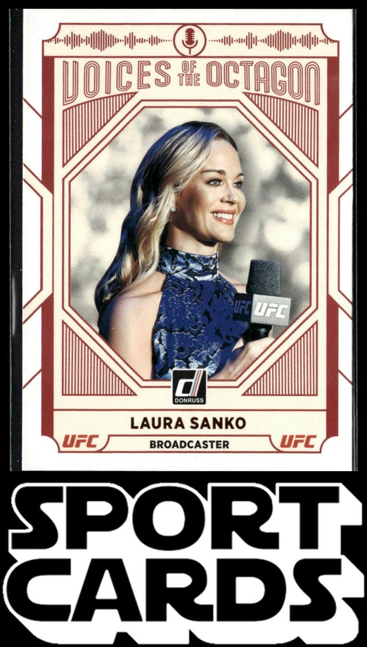 2022 Donruss UFC #224 Laura Sanko SportCards.com
