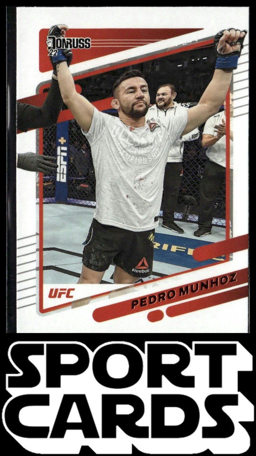 2022 Donruss UFC #76 Pedro Munhoz SportCards.com