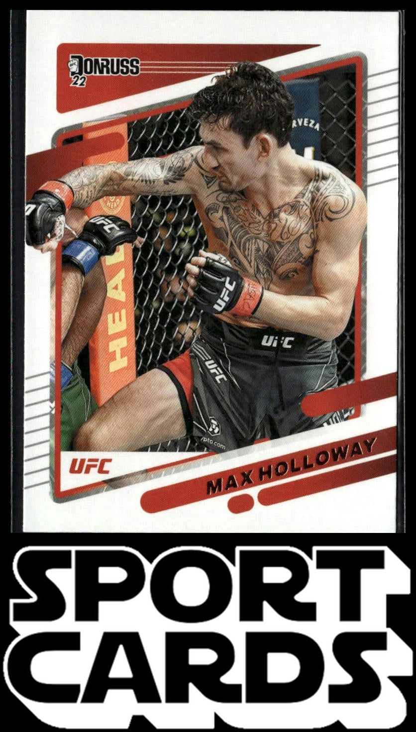 2022 Donruss UFC #94 Max Holloway SportCards.com