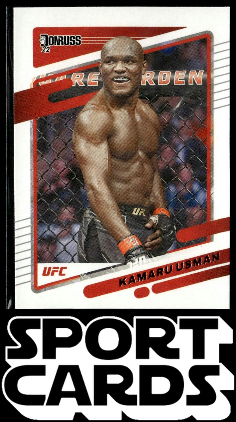 2022 Donruss UFC #72 Kamaru Usman SportCards.com