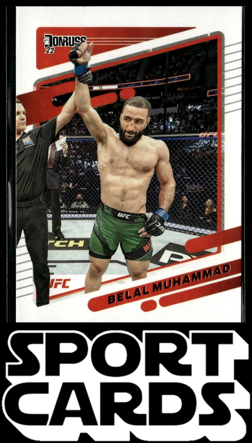 2022 Donruss UFC #15 Belal Muhammad SportCards.com