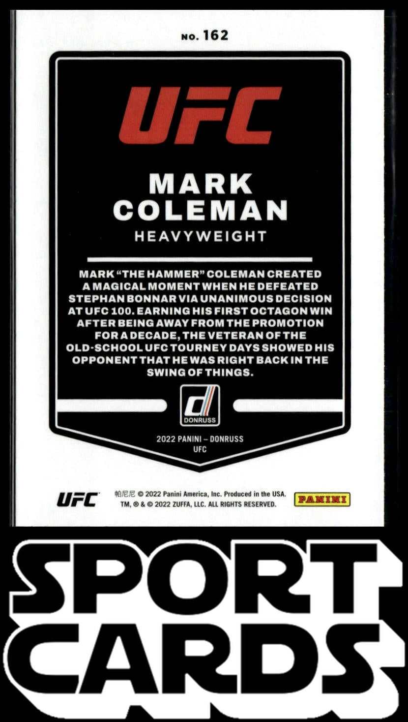2022 Donruss UFC #162 Mark Coleman SportCards.com