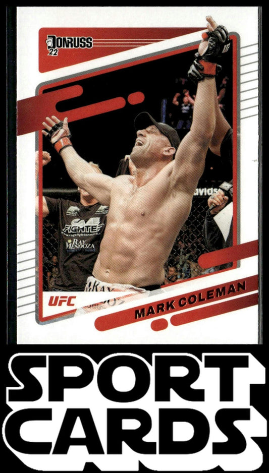 2022 Donruss UFC #162 Mark Coleman SportCards.com