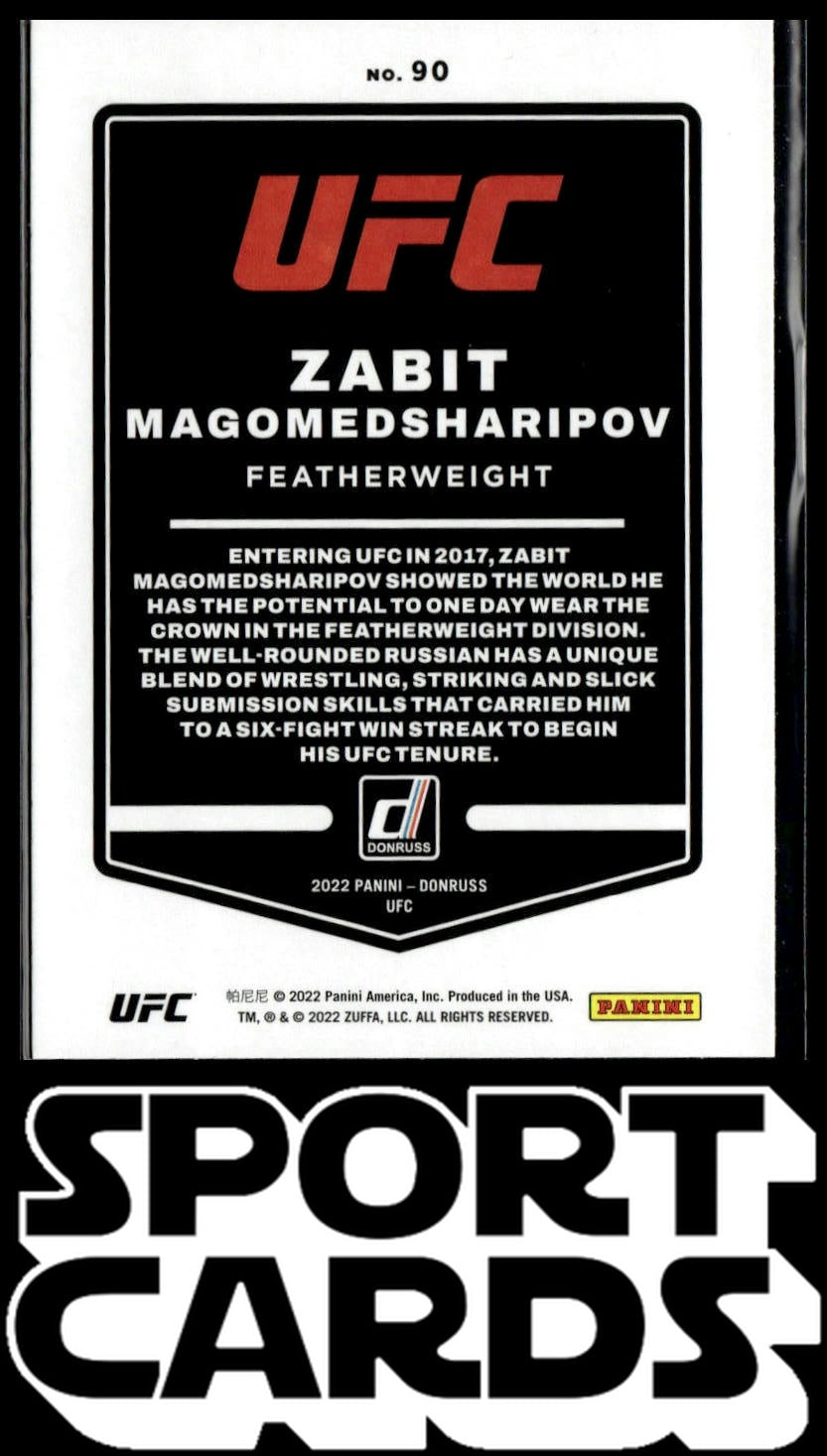 2022 Donruss UFC #90 Zabit Magomedsharipov SportCards.com