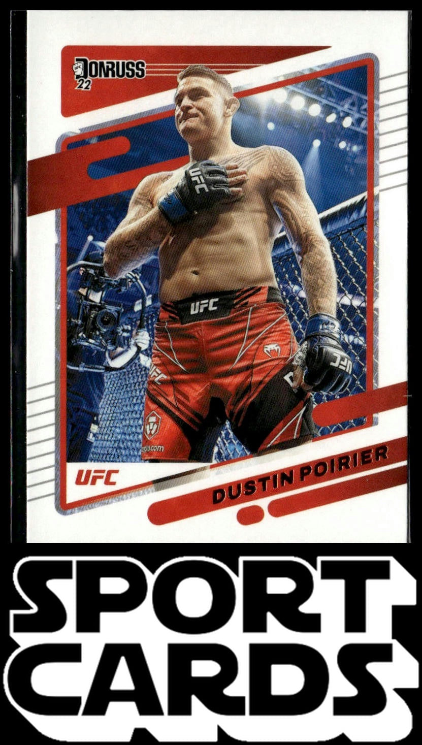 2022 Donruss UFC #29 Dustin Poirier SportCards.com