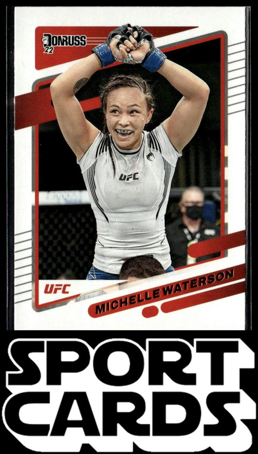 2022 Donruss UFC #181 Michelle Waterson SportCards.com