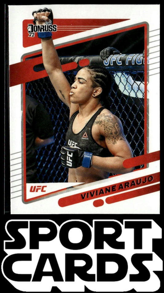 2022 Donruss UFC #60 Viviane Araujo SportCards.com
