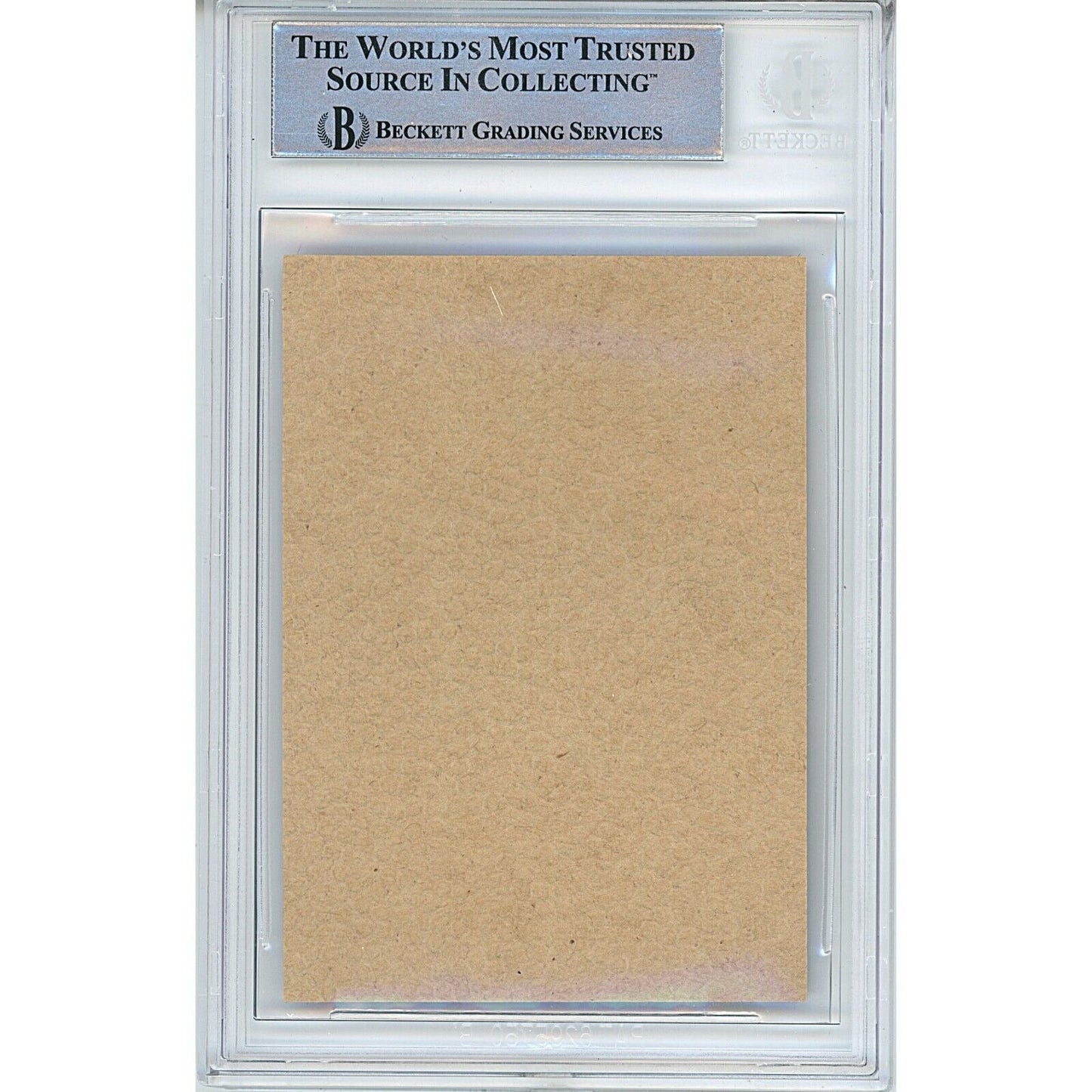 Lendale White Autographed Football Signature Cut Slabbed — Beckett Authentication
