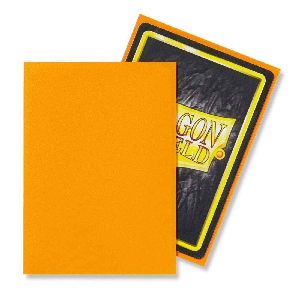 Dragon Shield Matte Sleeves - Orange (100-Pack) - Sport Cards
