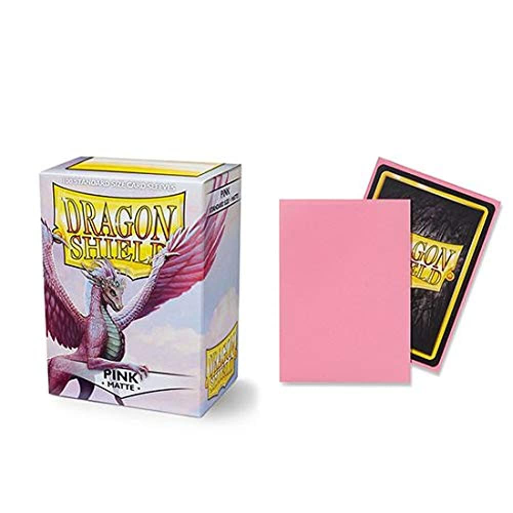 Dragon Shield Matte Sleeves - Pink (100-Pack) - Sport Cards