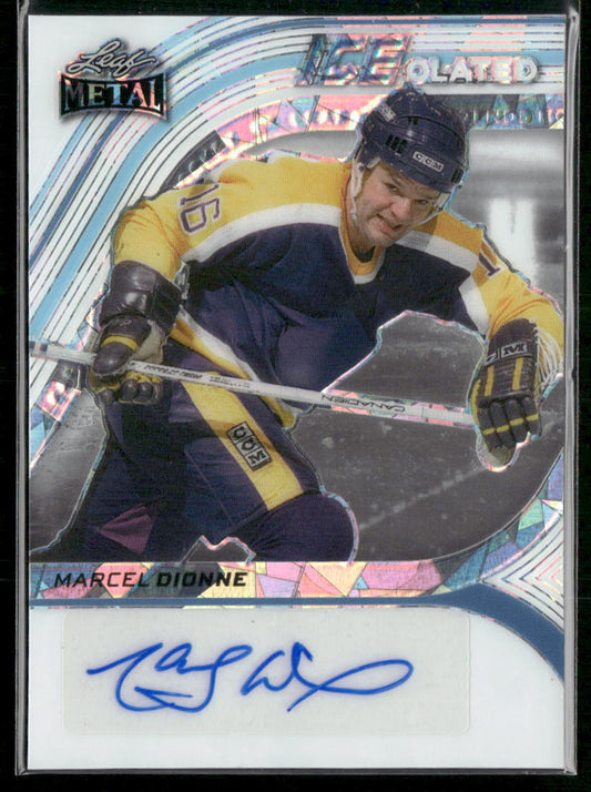 2024 Leaf Hockey- Marcel Dionne 1/1 - Sport Cards